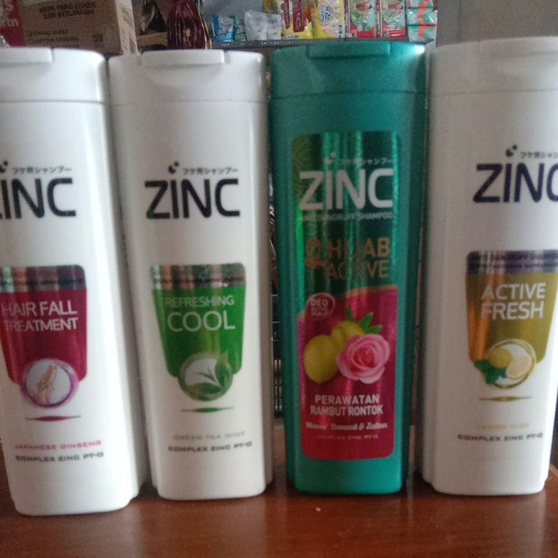 Sampo ZiNC botol 170ml