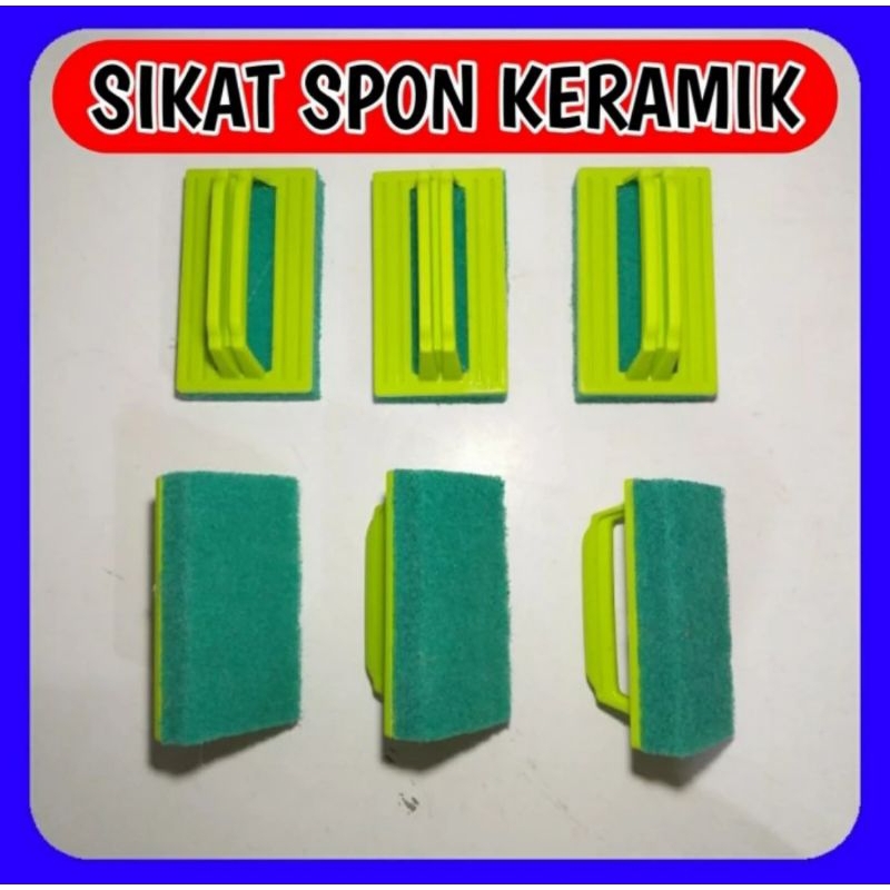 Sikat Keramik/ Sikat Spons / Sikat Porselen/ Sikat Sabut Spons keramik