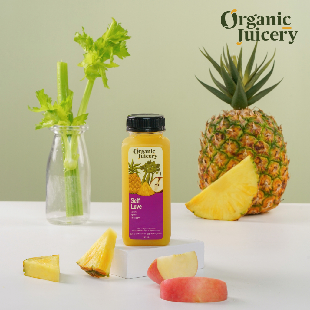 

Self Love 1 Liter | Juice Celery Apple Pineapple | Jus Seledri Apel Nanas Segar