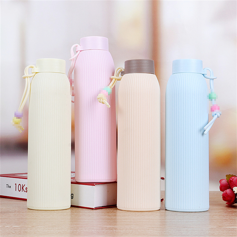 Tumbler botol minum kaca macaron botol kaca Termurah tumbler macaron kaca