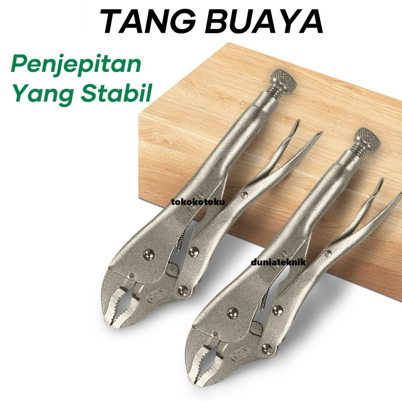 Tang Buaya 10Inch / Tang Jepit Buaya 10 Inch Locking Plier
