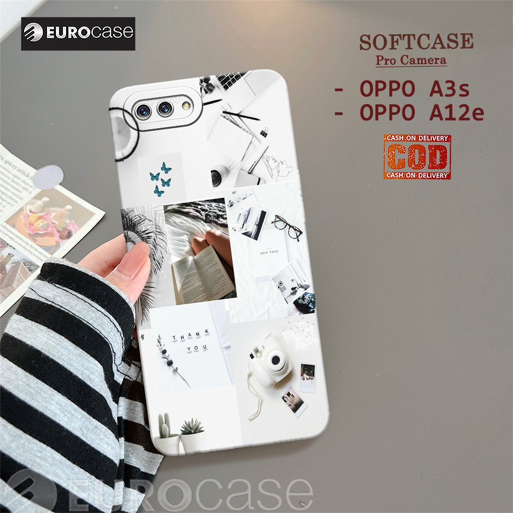 Casing Hp Oppo A3S / Oppo A12E - Fashion Case Aesthetic - Soft Case Hp Oppo A3S / Oppo A12E - Kesing