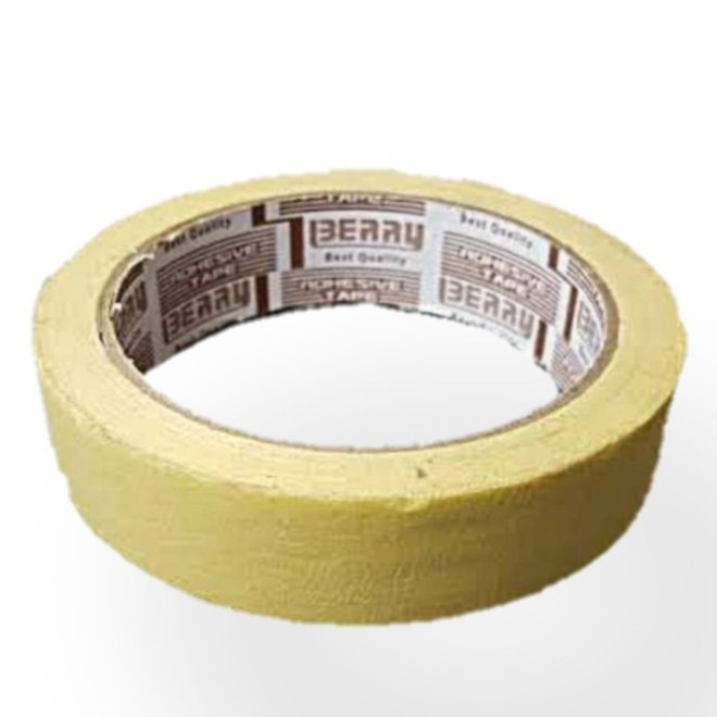 

BERRY Masking Tape Berry Isolasi Kertas 1 inch 23 mm x 25 m