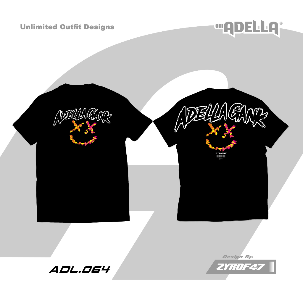 Kaos Adella Original  by Zyrof Kode-064