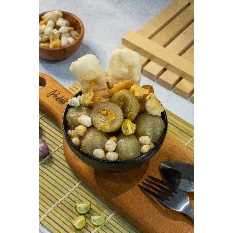 

Baso Aci Mama Yo Foodies - Ayam Suwir ( Aci Besar ) Boci Surabaya