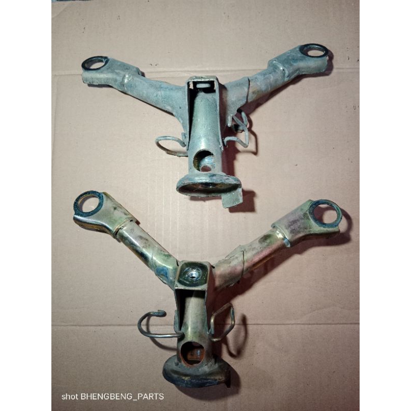 Dududkan bawah stang / kupu kupu setang stir supra x125 / karisma 125 ori copotan