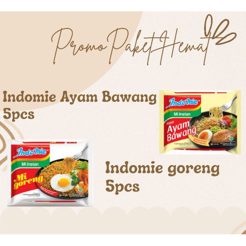 

Paket Indomie 10pcs