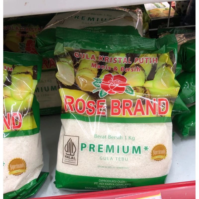 

Gula Rose Brand kemasan 1kg