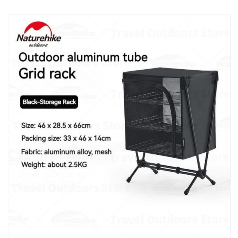 FOLDABLE RACK NATUREHIKE NH22JU025