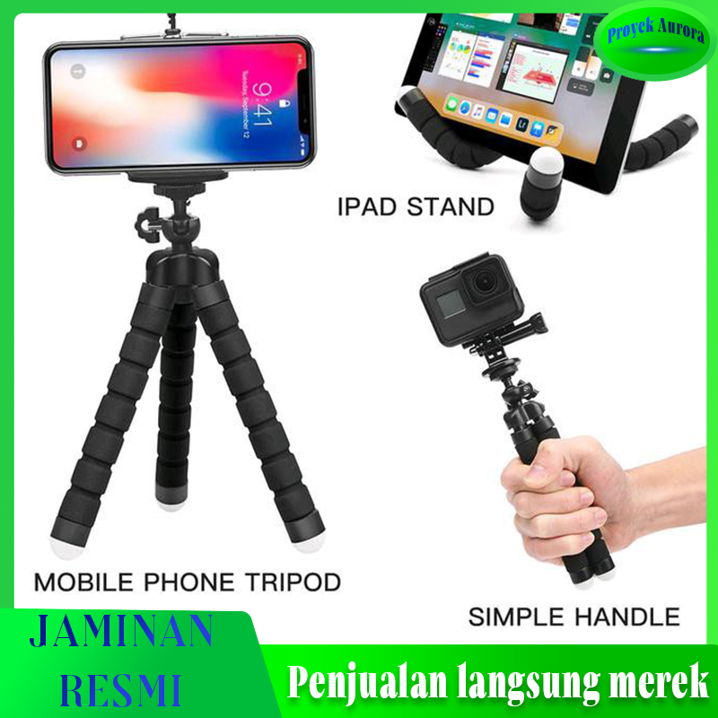 [Flash Sale]Tripod Spider Mini - Tripod Gorila Mini - Tripod Gorila HP Holder Flexible - Spider Trip