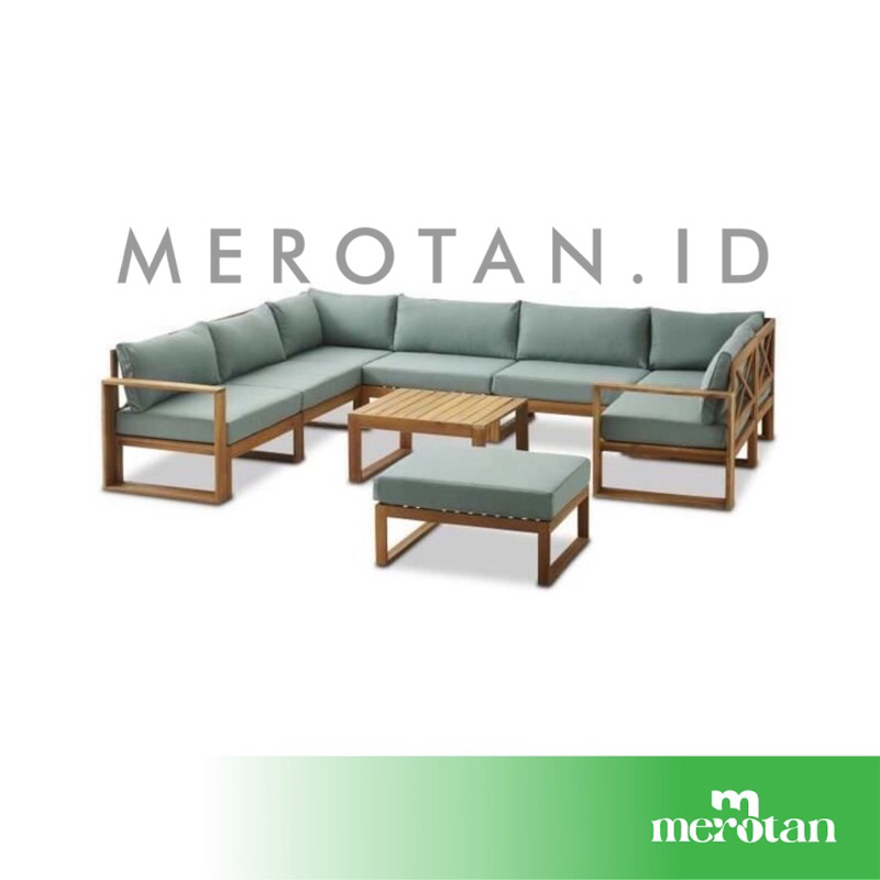 Set Sofa Jati Outdoor / Sofa Tamu Jati / Sofa Tamu Jati Minimalis