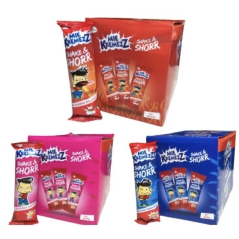 

Mie Kremezz Shorr 16gram Box isi 20pcs