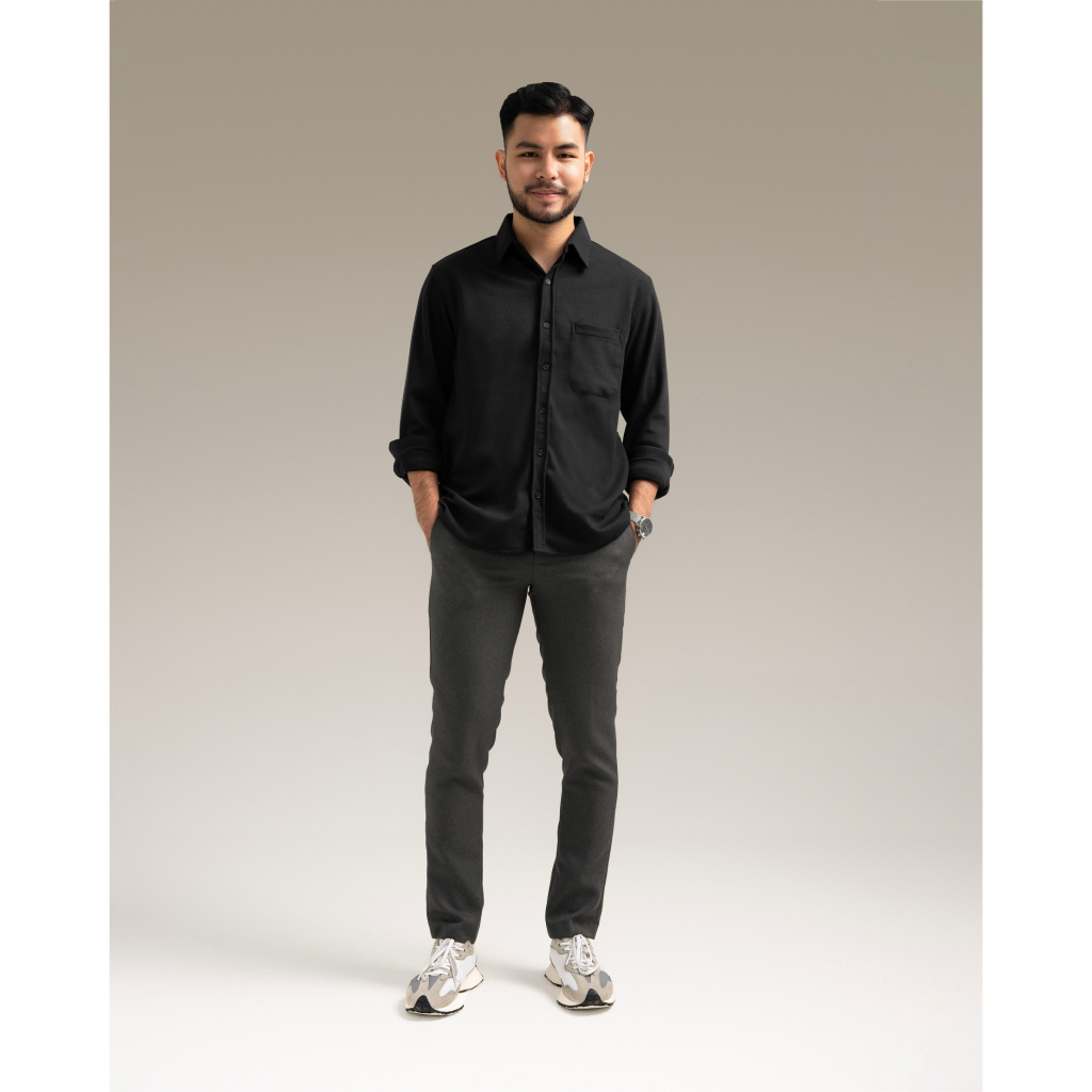 Atasan Pria Jemeja Krmja Cwok Premium Atsan Kondangan Lngn Panjang Bj Batek Pnjng Bahan Premium Kwmj