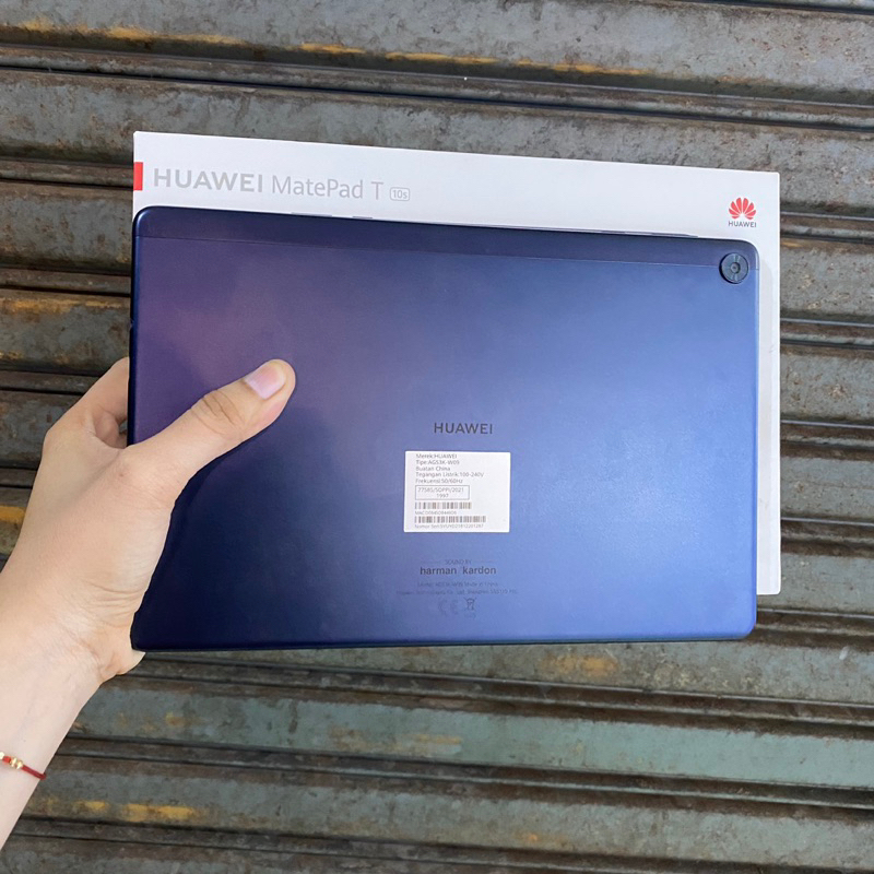 Huawei Matepad T10s 4/128gb second bekas pakai normal fullset ori