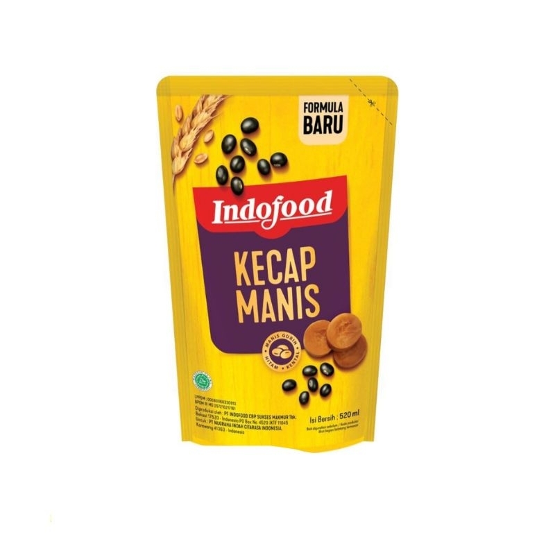 

Indofood Kecap Refill Manis 520MI