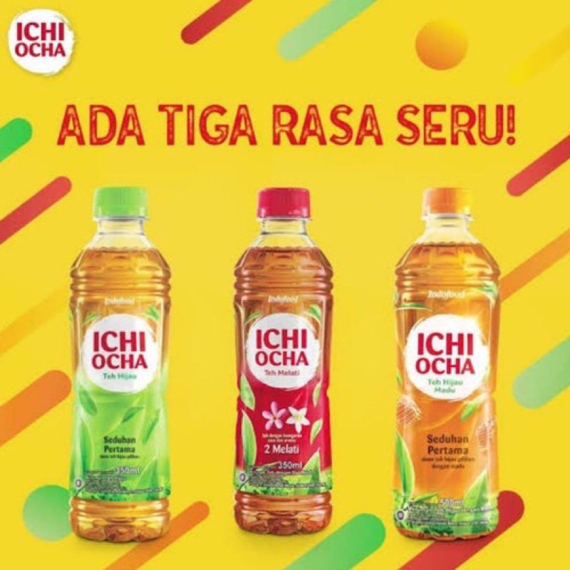 

Ichi Ocha Minuman Teh Melati 350mL