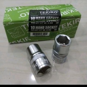 tekiro 14mm mata sok tekiro 1/2"×14mm anak kunci shock ringan hand socket 14mm