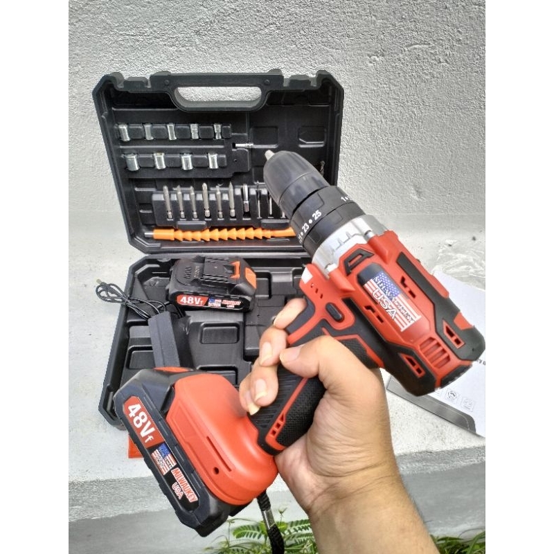 BOR CAS 48 VOLT - BOR CORDLESS 48VOLT- BOR BATERAI 48VOLT USA MILWAUKEY