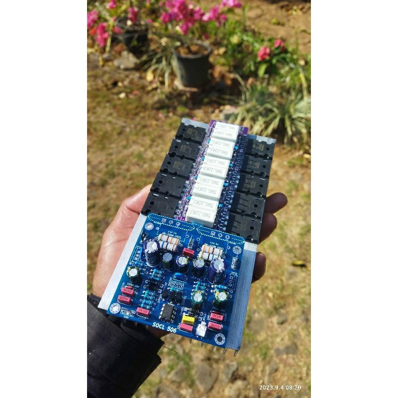 driver power amplifier 506 tef 5set final