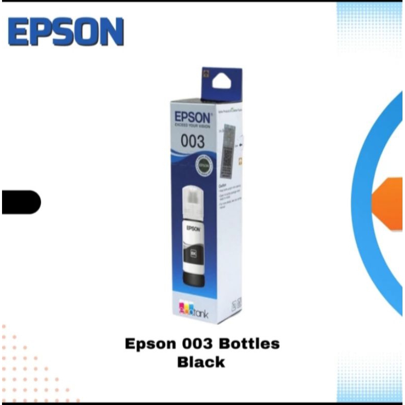 Tinta Epson 003 Black / for L1110/L3110/L3101 Hitam