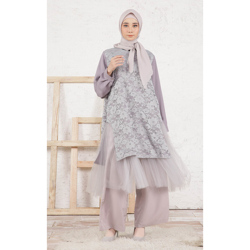 Vente Daily Setelan One Set Wanita Kekinian Ootd Outfit Kondangan