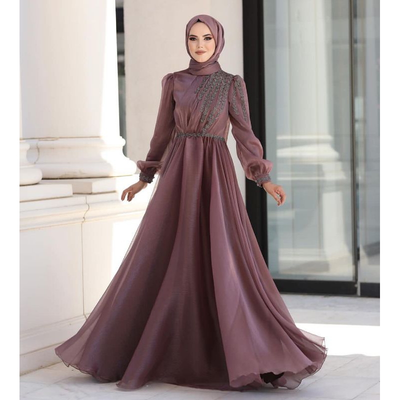 GAMIS KONDANGAN TRKY gaun pengantin