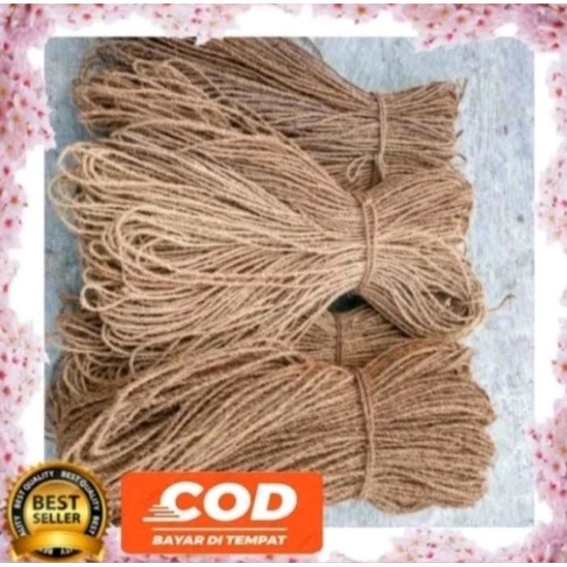 TERMURAH..Tali Sabut Kelapa 60Meter Tali Pengikat Anggrek Tali Tambang Sabut Kelapa