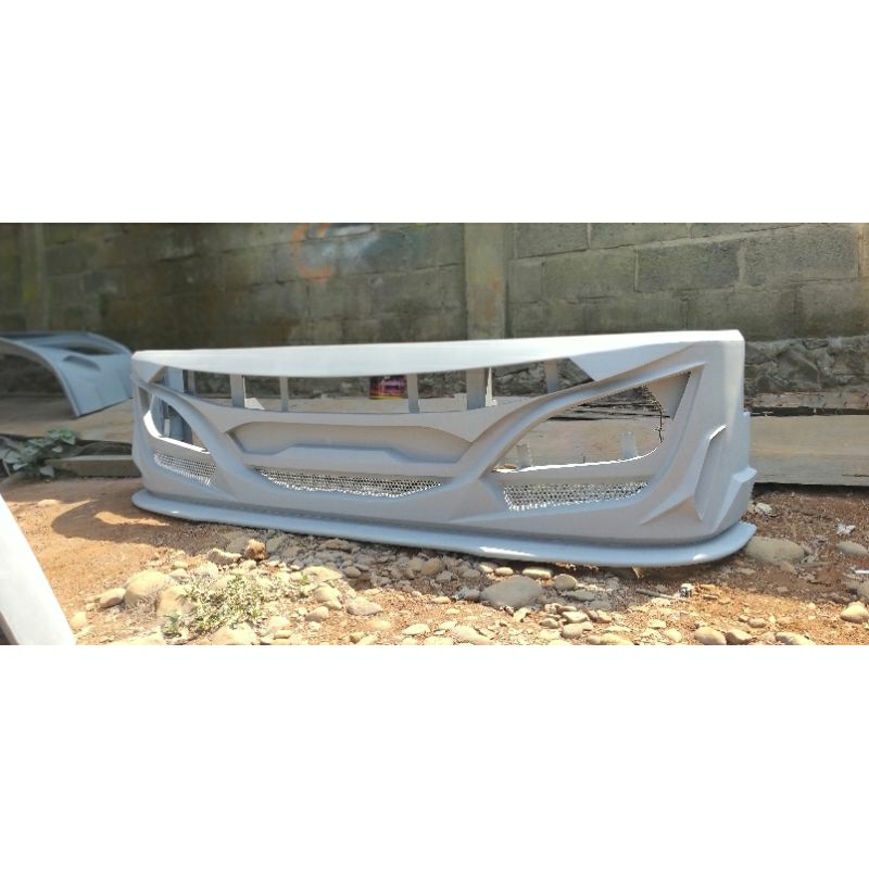 Bemper patriot mitsubishi canter bahan plat tebal