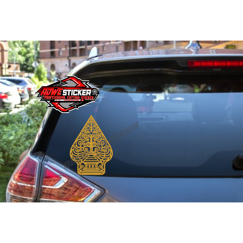 STIKER CUTTING STICKER GUNUNGAN WAYANG