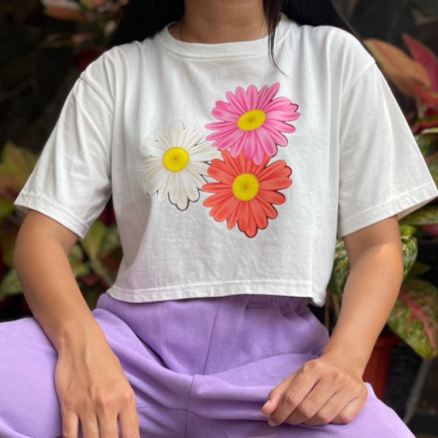 Crop Top Wanita / Tshirt Crop Premium