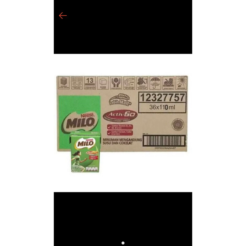 

Susu Milo 110ML