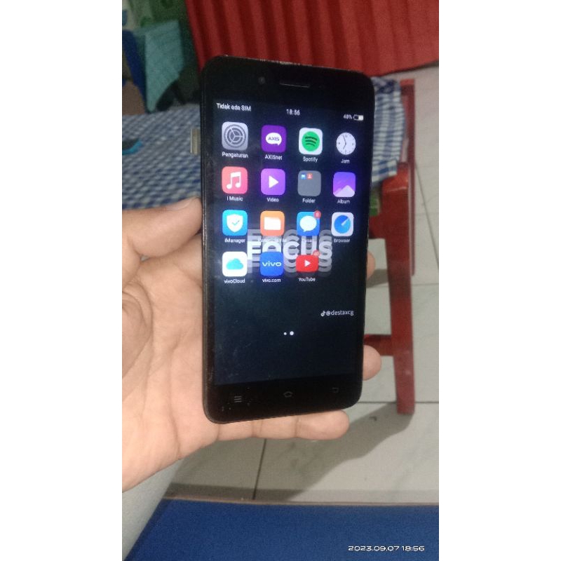 hp bekas second layak pakai vivo 1606 y53