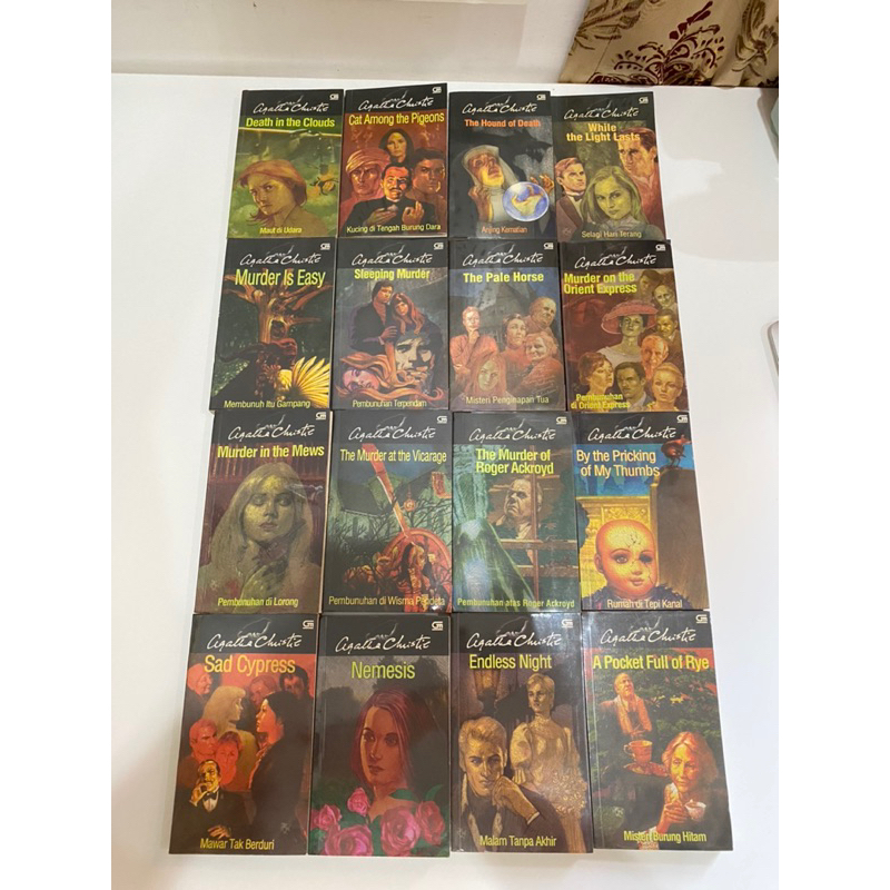 BUKU BEKAS / PRELOVED AGATHA CHRISTIE (PILIH JUDUL)