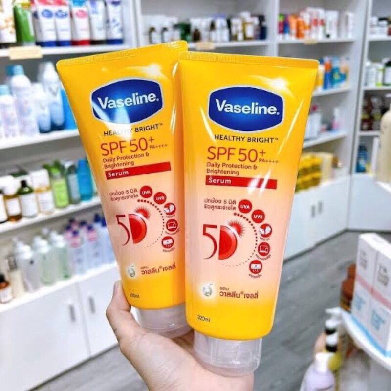 READY Vaseline handbody SPF 50 PA++++ Thailand 300ml perawatan kulit tubuh
