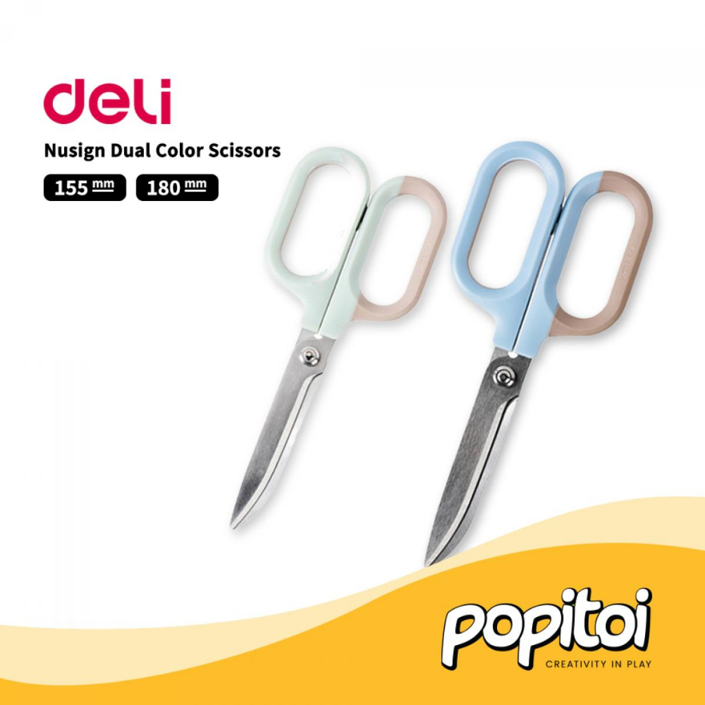 

DELI Nusign Dual Color Scissors 155 180 mm