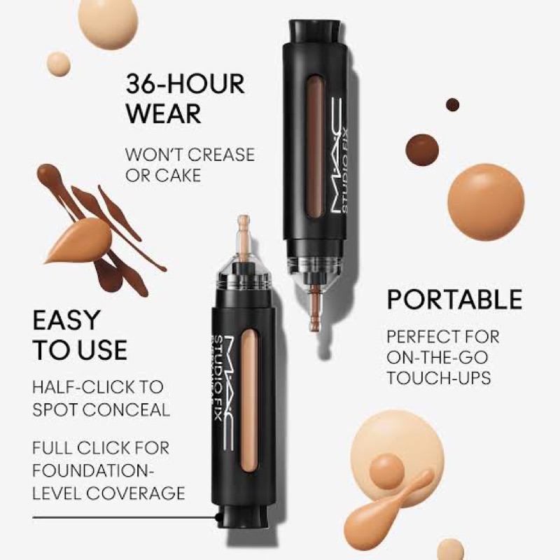 MAC - Studio Fix Every Wear Foundation Concelaer Pen - MAC Foundation - MAC Concelaer