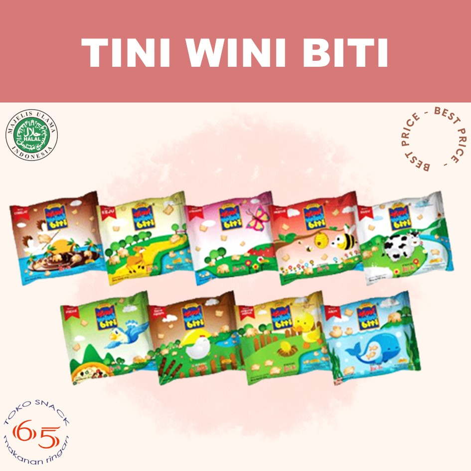 

Tini Wini Biti 18 gr. biskuit. PAK