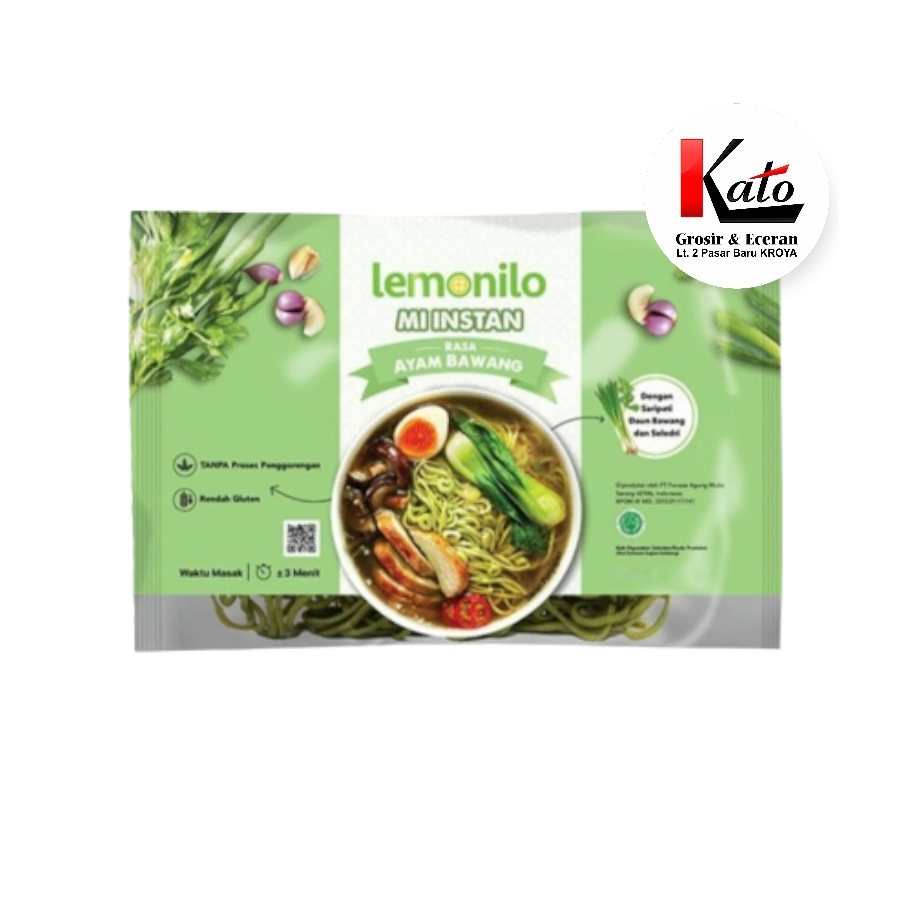 

Lemonilo Mie Instant Rasa Ayam Bawang 60g