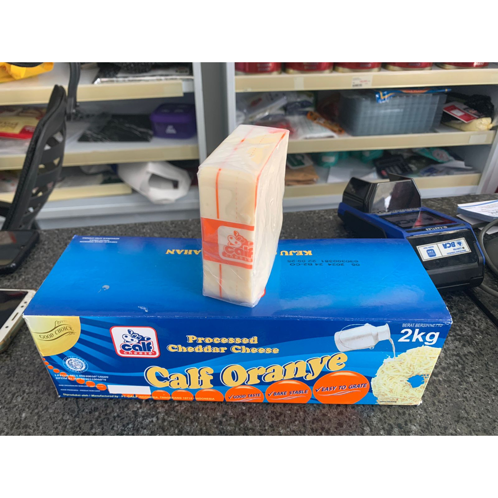 

KEJU CALF ORANGE CHEDDAR REPACK 250GR