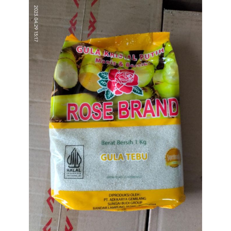 

gula rosebrand isi 1kg