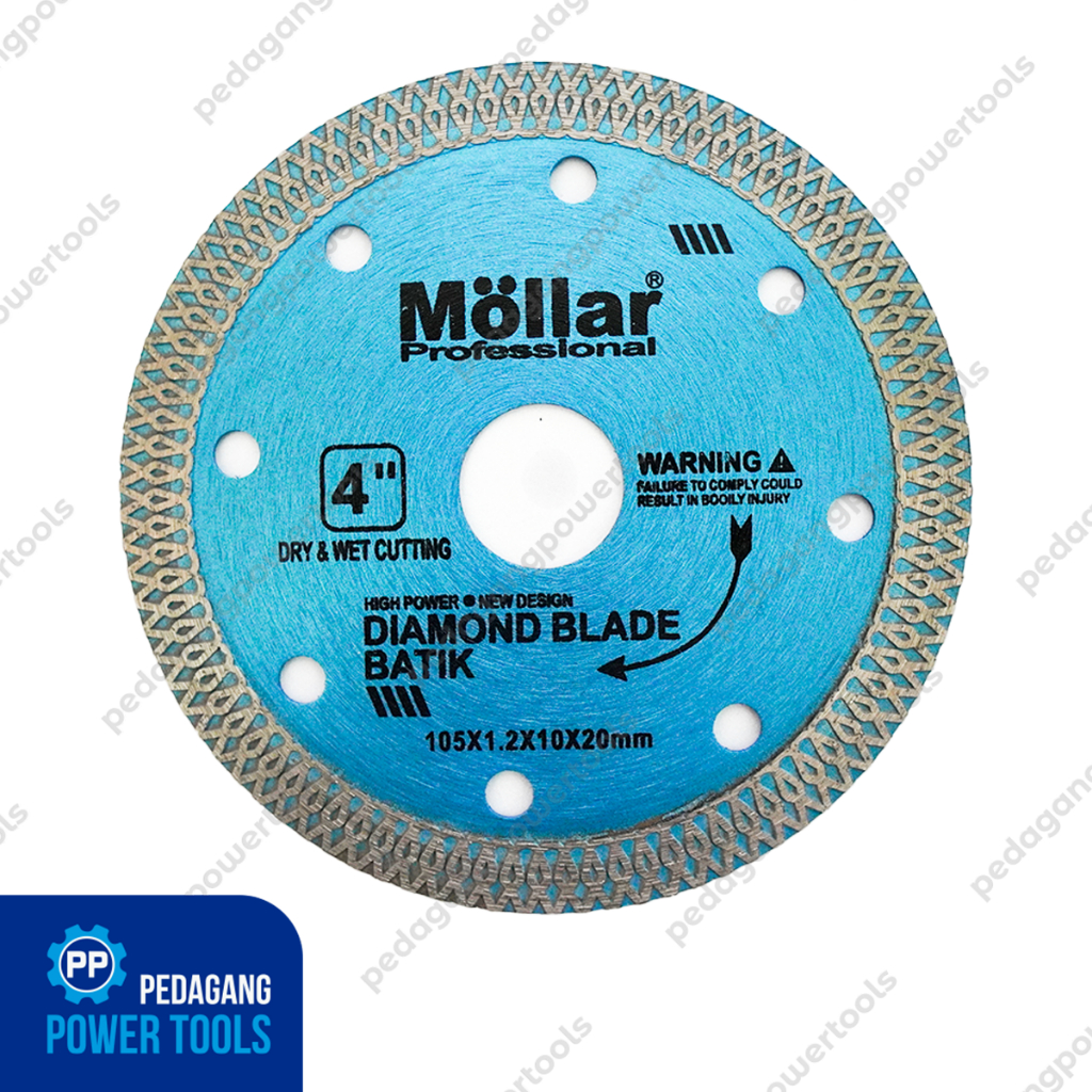 MOLLAR BATIK TURBO DIAMOND WHEEL MATA PISAU POTONG KERAMIK GRANIT