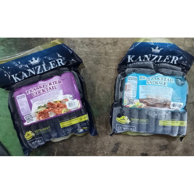 

Kanzler sosis cocktail pak