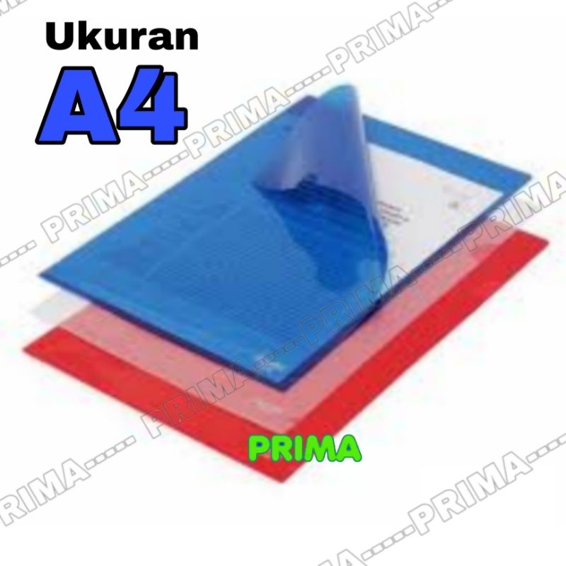 MAP L / MAP TRANSPARAN / MAP PLASTIK A4 ISI 12 LEMBAR