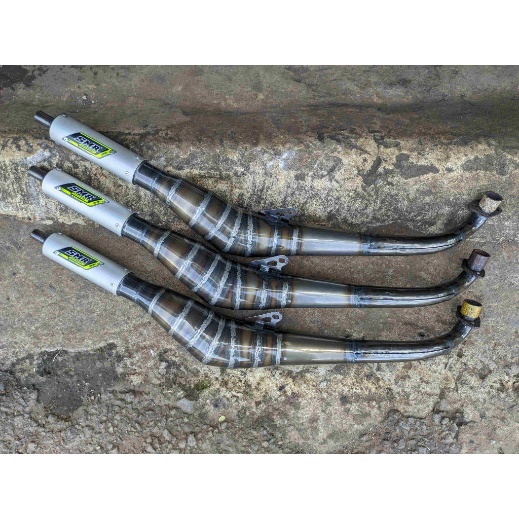 Knalpot Modifikasi F1zr SMR Yypang Lama Full Plat Karat