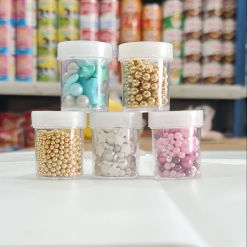 

10GR Sprinkle Kue/Manik Manik Kue/Sprinkle Gold/Manik Manik Emas/Hiasan Kue Emas