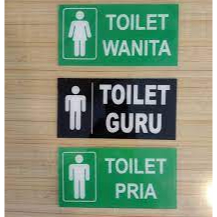 

SIGN AKRILIK K3 RAMBU SAFETY ANEKA TOILET UK 10X20CM HARGA PER SATUAN