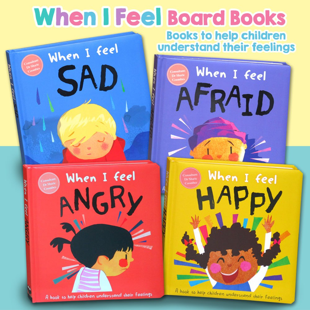 [Autumn] When I Feel Afraid  / Angry / Happy / Sad Board Book