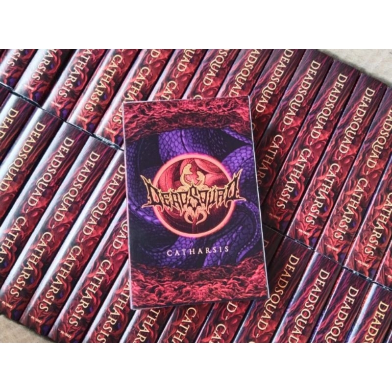 DEADSQUAD END OF YEAR SALE kaset DEADSQUAD album catharsis. kondisi baru/segel