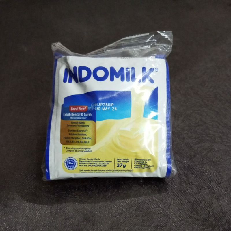 

Indomilk Susu Kental Manis @37 gram x 6 sachet