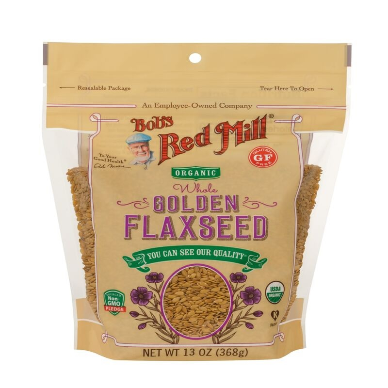 

Bob's Red Mill Organic Gluten Free Whole Golden Flaxseed 368g